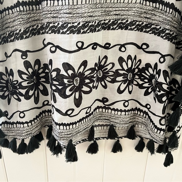 Echo Floral Pattern Swim Cover/Dress, Sz L (P2P 21.5”) - Picture 4 of 6